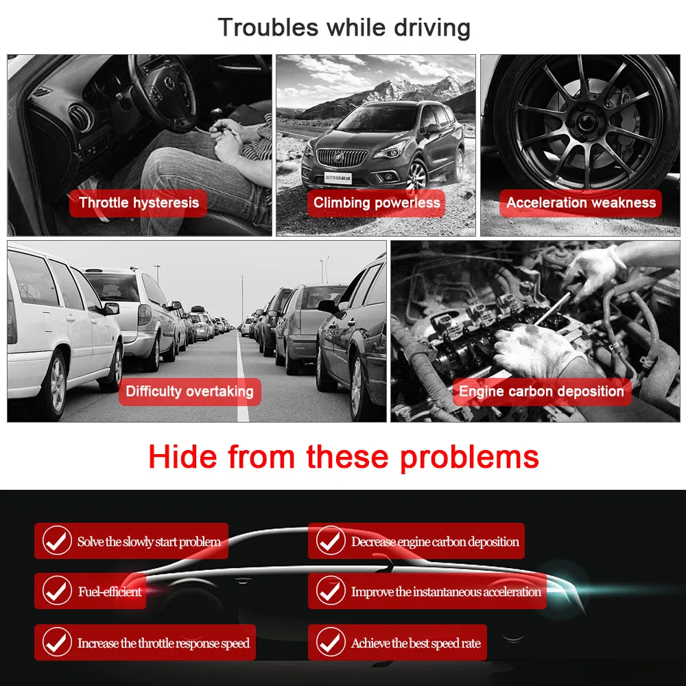 Aftermarket Improve throttle performance Acclope 9 - Drive Electronic Throttle Controller