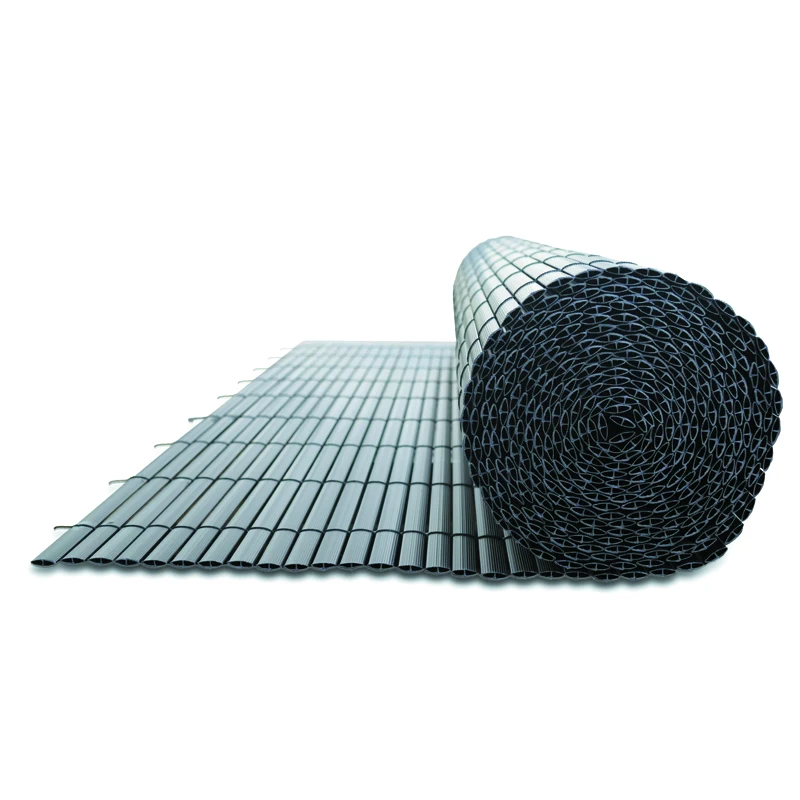 Reliable Privacy Fence 19mm Reinforced PVC Screen with Raised Line Texture