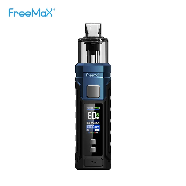 Высококачественный компактный Tri-Proof Freemax Marvos 60 Вт Набор для вейпа с логотипом на заказ