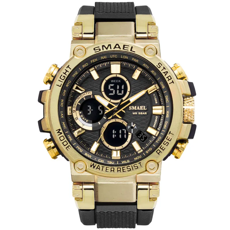 SMAEL 1803 digital watch water proof branded sports watch jam tangan mens style watches