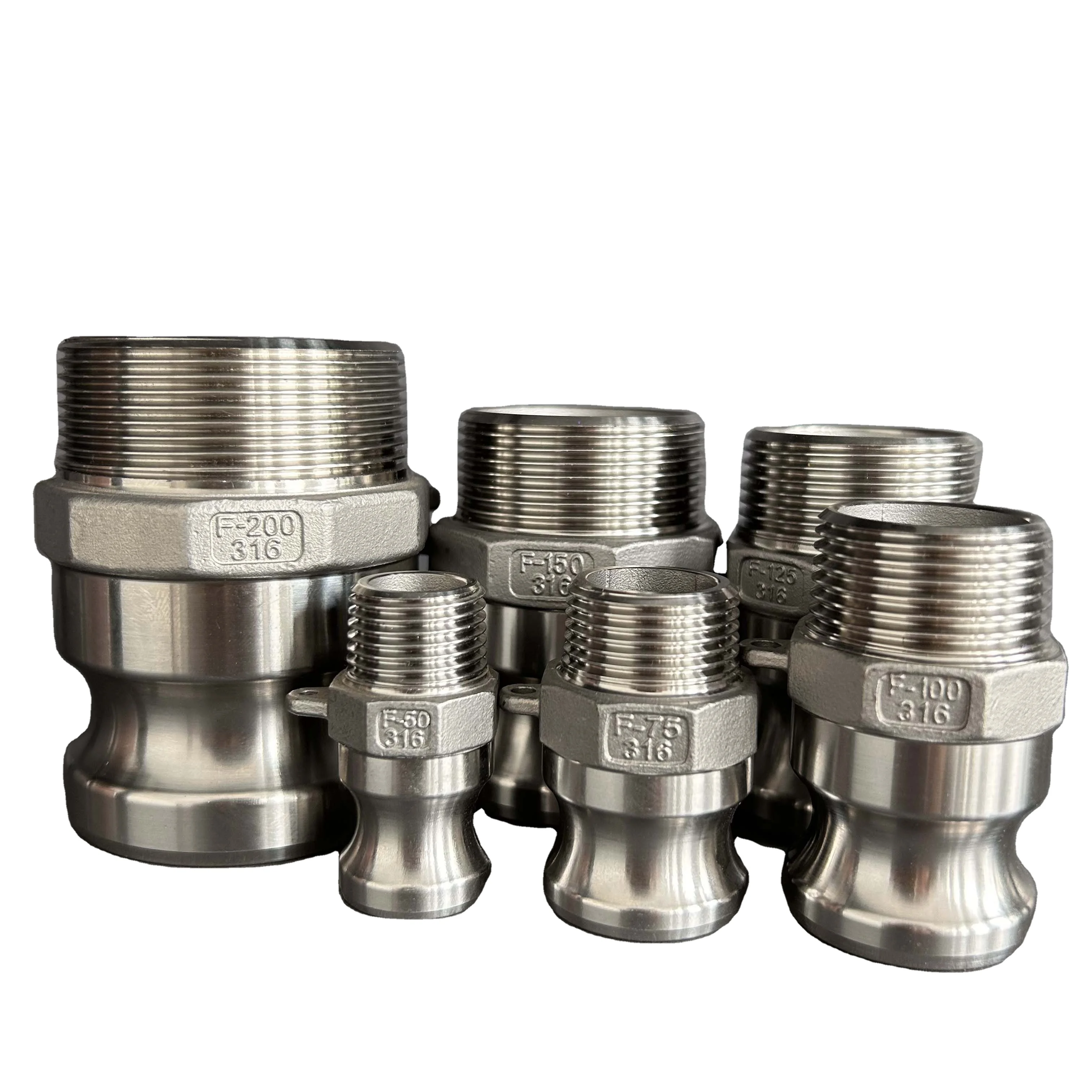 Camlock Convenient Pipe Fitting Connector Quick Release Coupling Male Female Adapter Stainless Steel Camlock Coupling