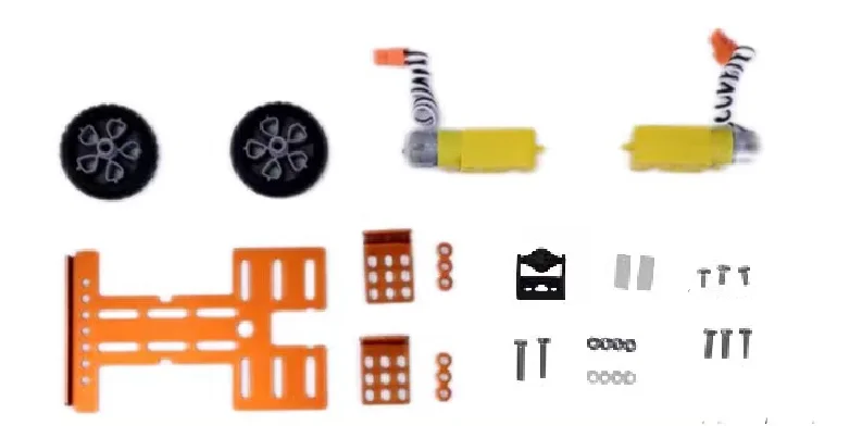 Diy Tracing Obstacle Avoidance kids remote control car 2WD Robot Smart Car Chassis With TT Motor