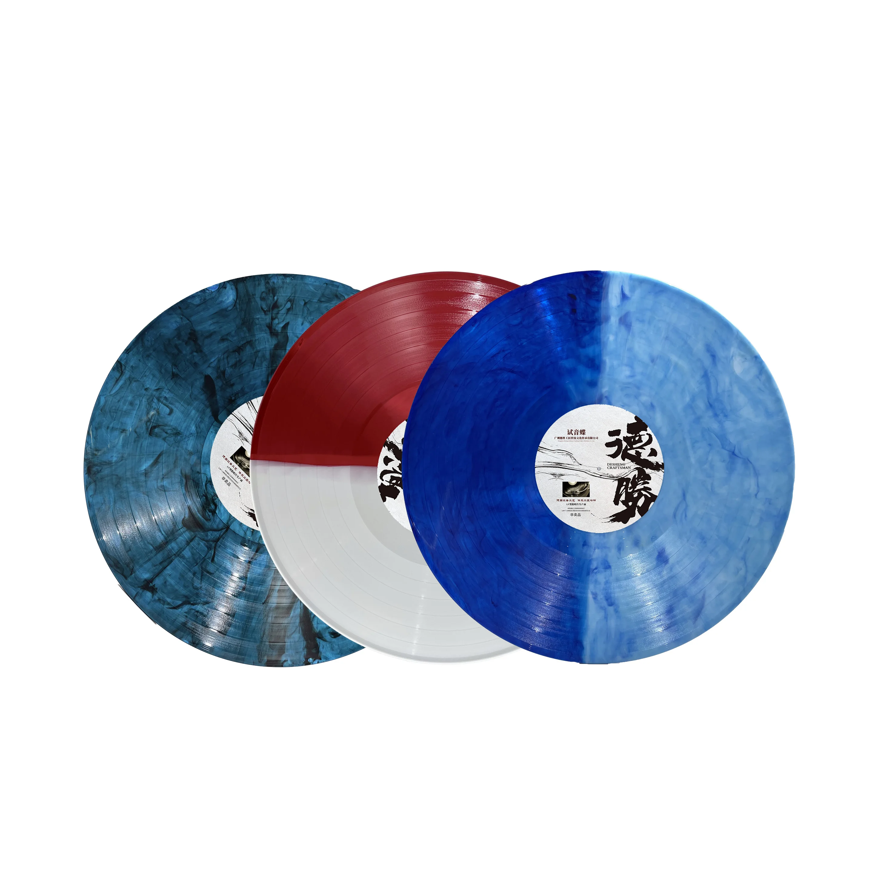 Цветные Пользовательские упаковочные рукава печать LP виниловые пластины виниловое прессование