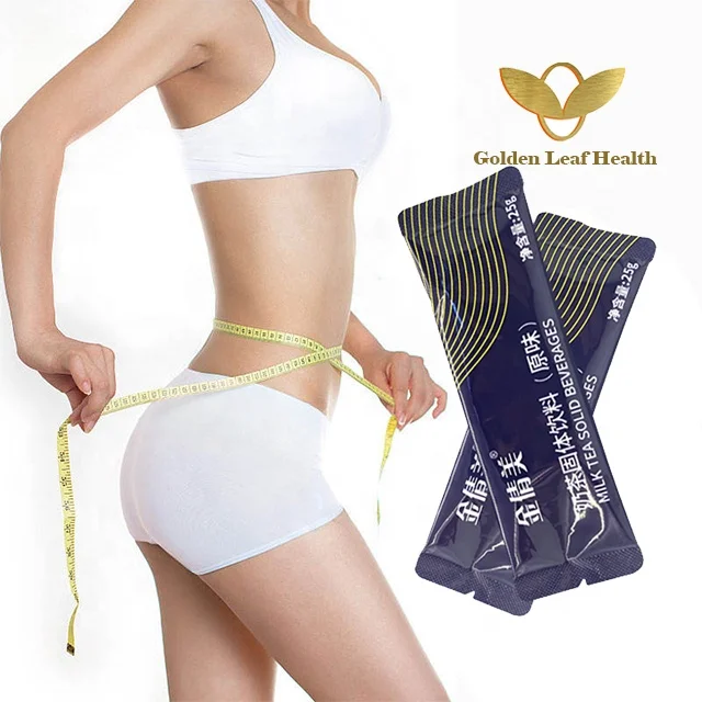 Golden Leaf Health Private Label Herbal Supplement Slimming Instant Milk Tea for Weight Loss