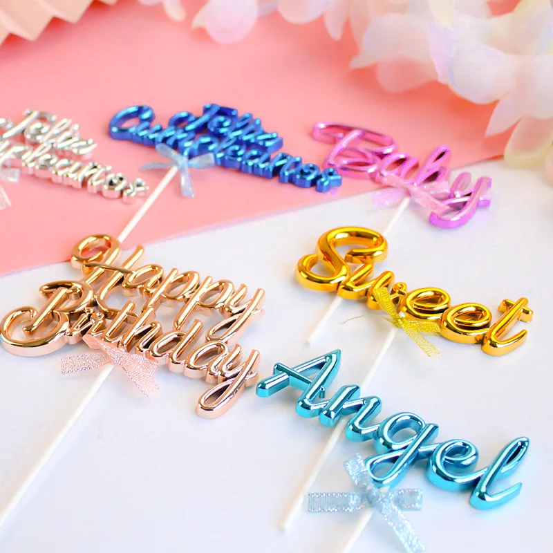 3d Happy Birthday Sweet One Baby Cake Topper Happy Birthday Topper For Cake Decoration