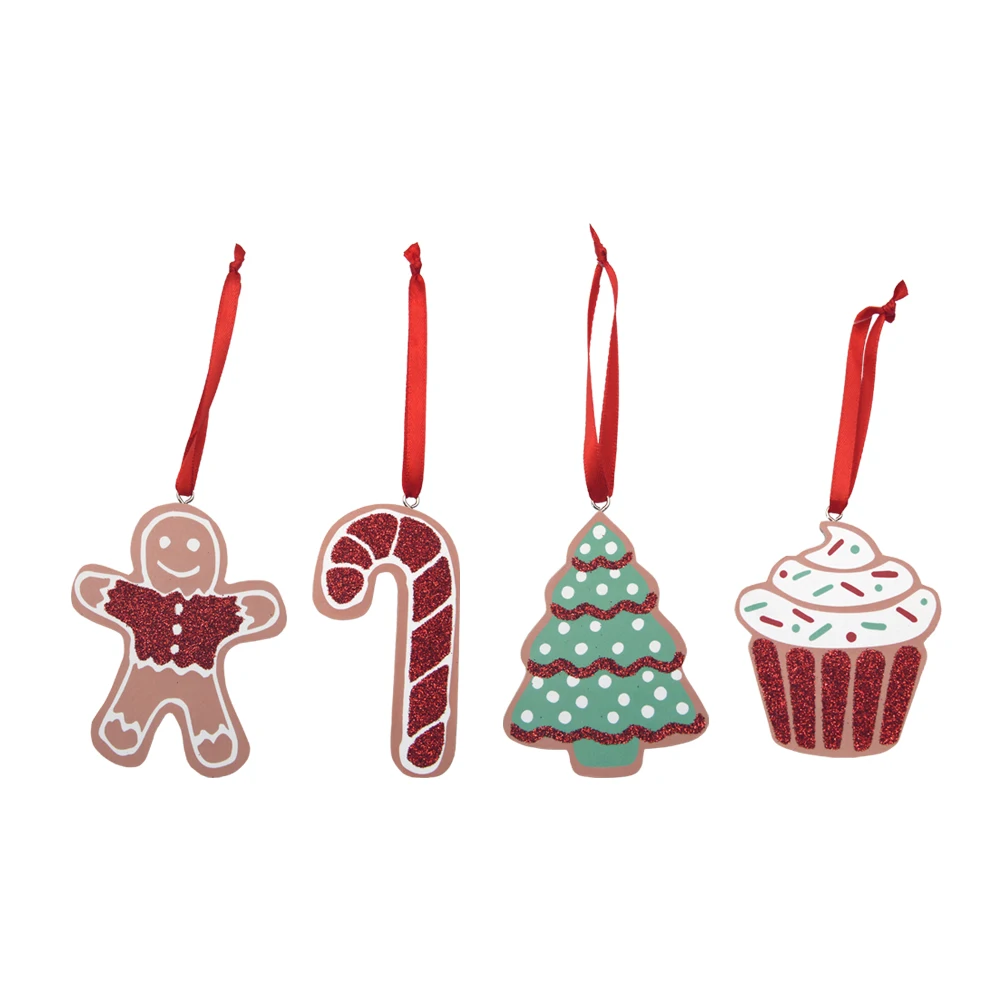 Wholesale Seasonal Party Gift Merry Christmas Home Decoration Christmas Hanging Christmas Tree Ornament Plaque