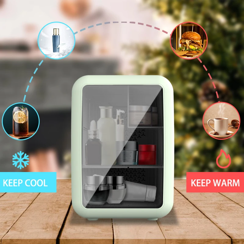 Hotel Mini 4L Retro Refrigerator Silent Small Fridge Themroelectric Mini Fridge Refrigerating Refrigerated Icebox For Office