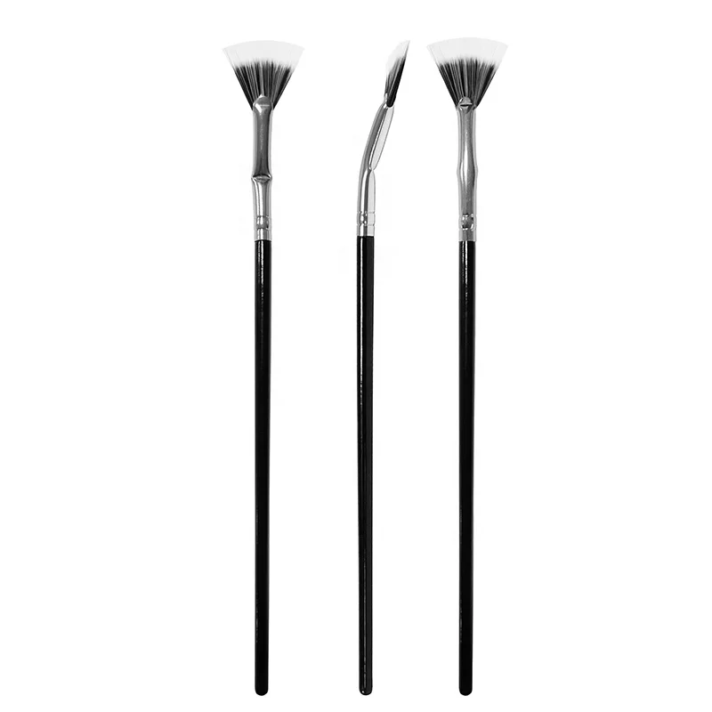 Eye Lashes Definer Makeup Tools for Natural Lashes Salon Home Fan Mascara Brush Eyelash Eyebrow Mascara Fan Lash Brush