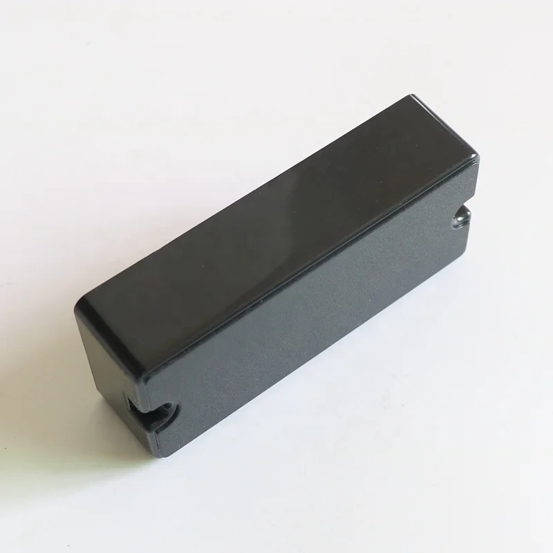 Donlis 5 String humbucker Bass Guitar Pickup Cover in Satin Black Color For Wholesale Plastic bobbin Parts