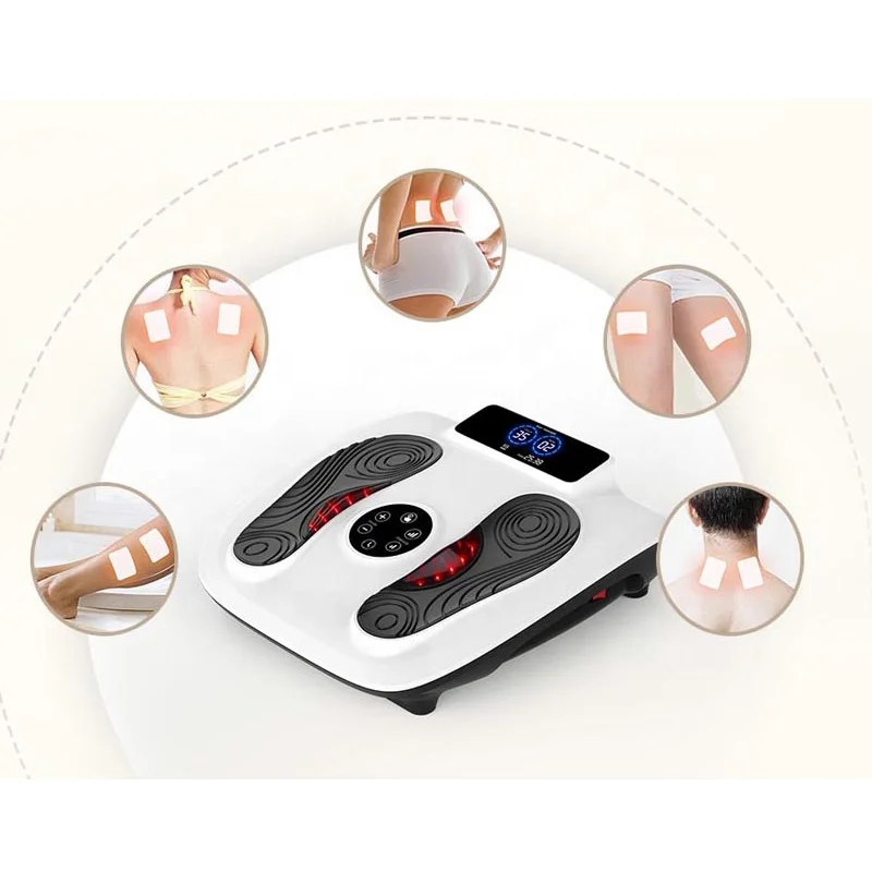 Foot and Body Pain Relife TENS EMS Massager Blood Circulation EMS Foot Massager