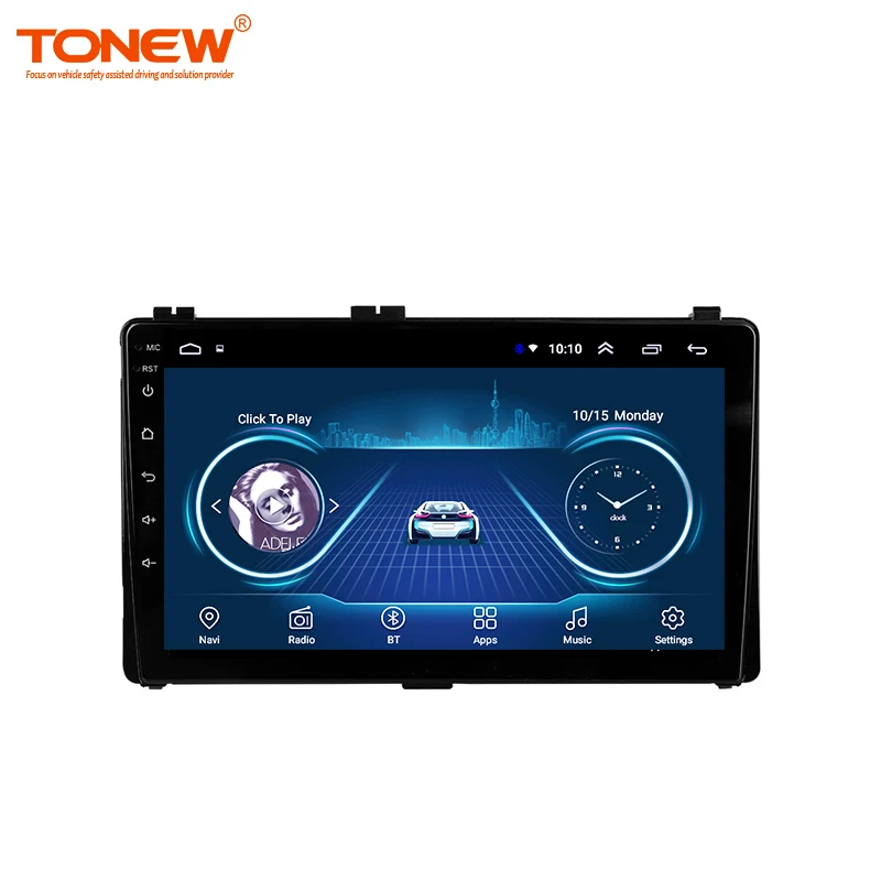 Tonew 9 inch Android 10 full touch screen car multimedia system for Toyota Corolla  Auris  2017 2018 gps radio navigation