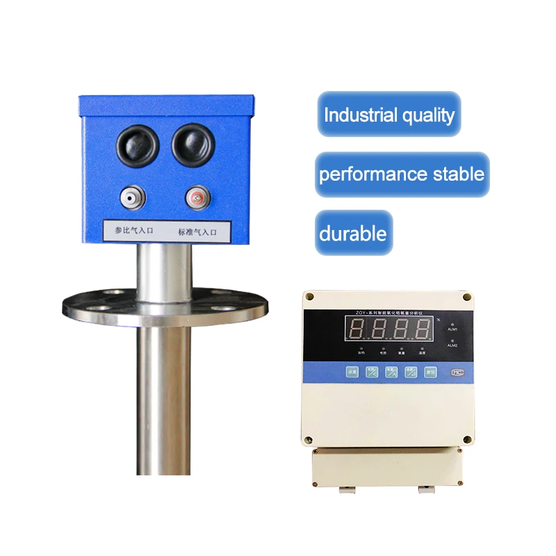 zirconia o2 oxygen content analyzer monitor detector Oxide Gas Concentration Testing Sensor for chimney