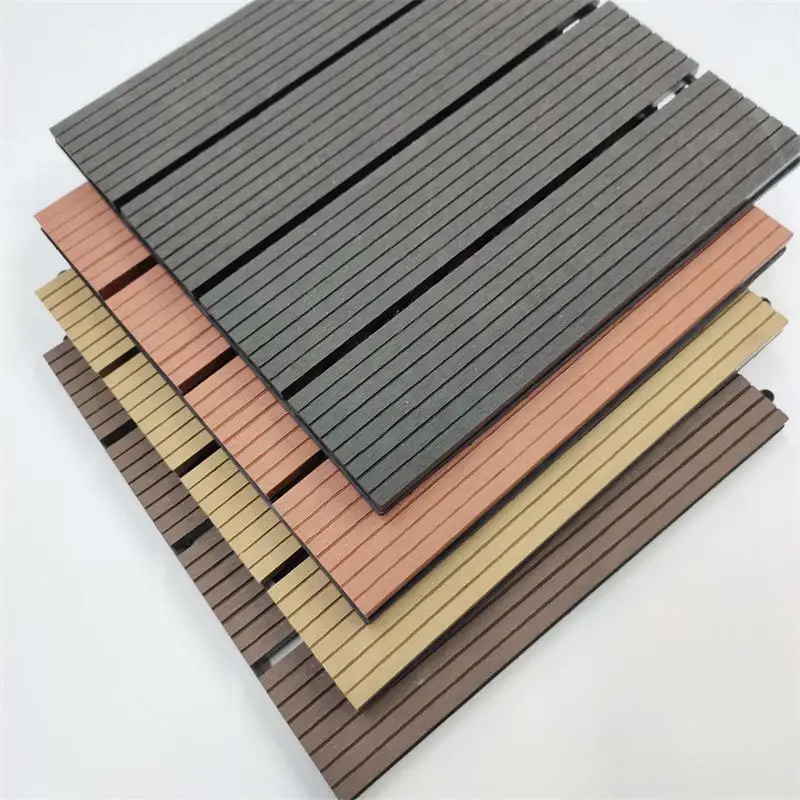 Уличные напольные плитки 30*30 см, сцепляющиеся пластиковые напольные плитки по низкой цене