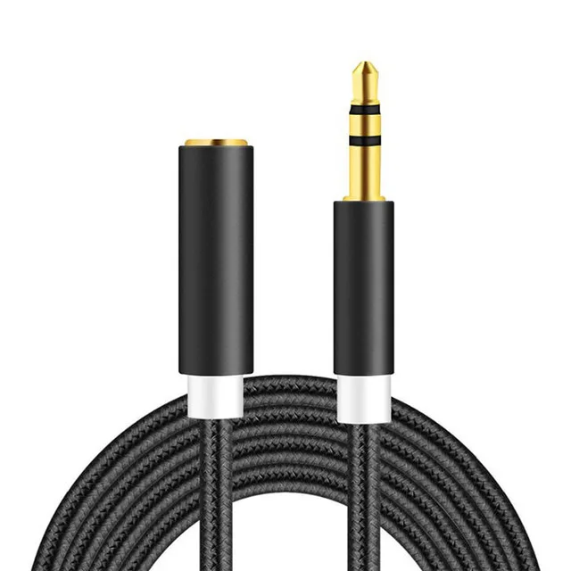 3.5mm Jack Audio Cable Jack 3.5 mm Male to Male Audio Aux Cable For Samsung S10 Car Headphone Speaker Wire Line Aux Cord