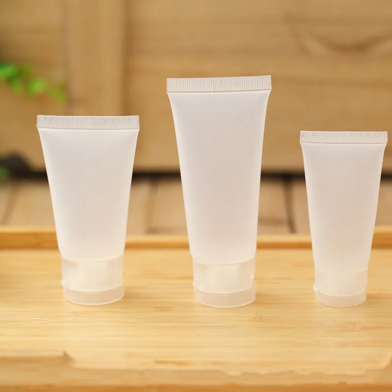Empty Cosmetic Cream Tube Travel Lotion Container Hotel Disposable Gel Squeeze Bottle Facial Cleanser Sub-bottling Plastic Tube