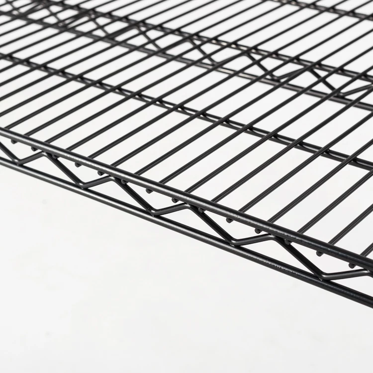 Powder Coating Storage Rack Welded Wire Mesh Storage Shelves Racks Shelving
