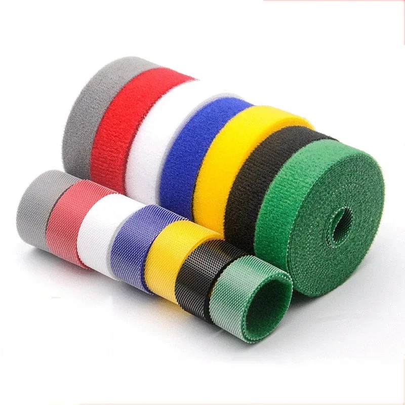 Wholesale Nylon and Polyester Hook and Loop Tape Cable Tie