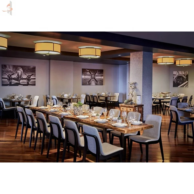 China wholesale modern luxury hotel restaurant furniture sets with table and chairs