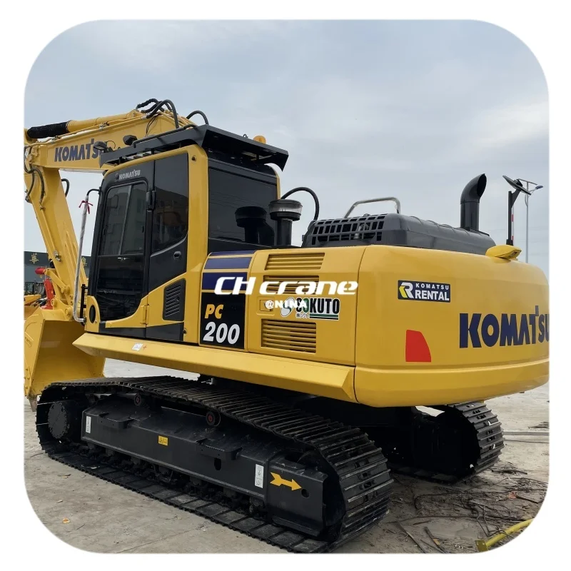 Лидер продаж экскаватор PC200-8 Komatsu в хорошем состоянии pc200-7 pc200-10 гусеничный наличии