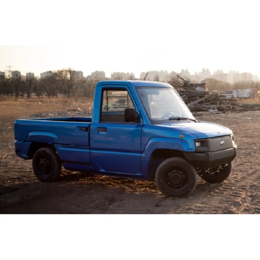 Wholesale High Quality 2021 New 4 Wheel Single Cabin Electric Truck Electric Pickup