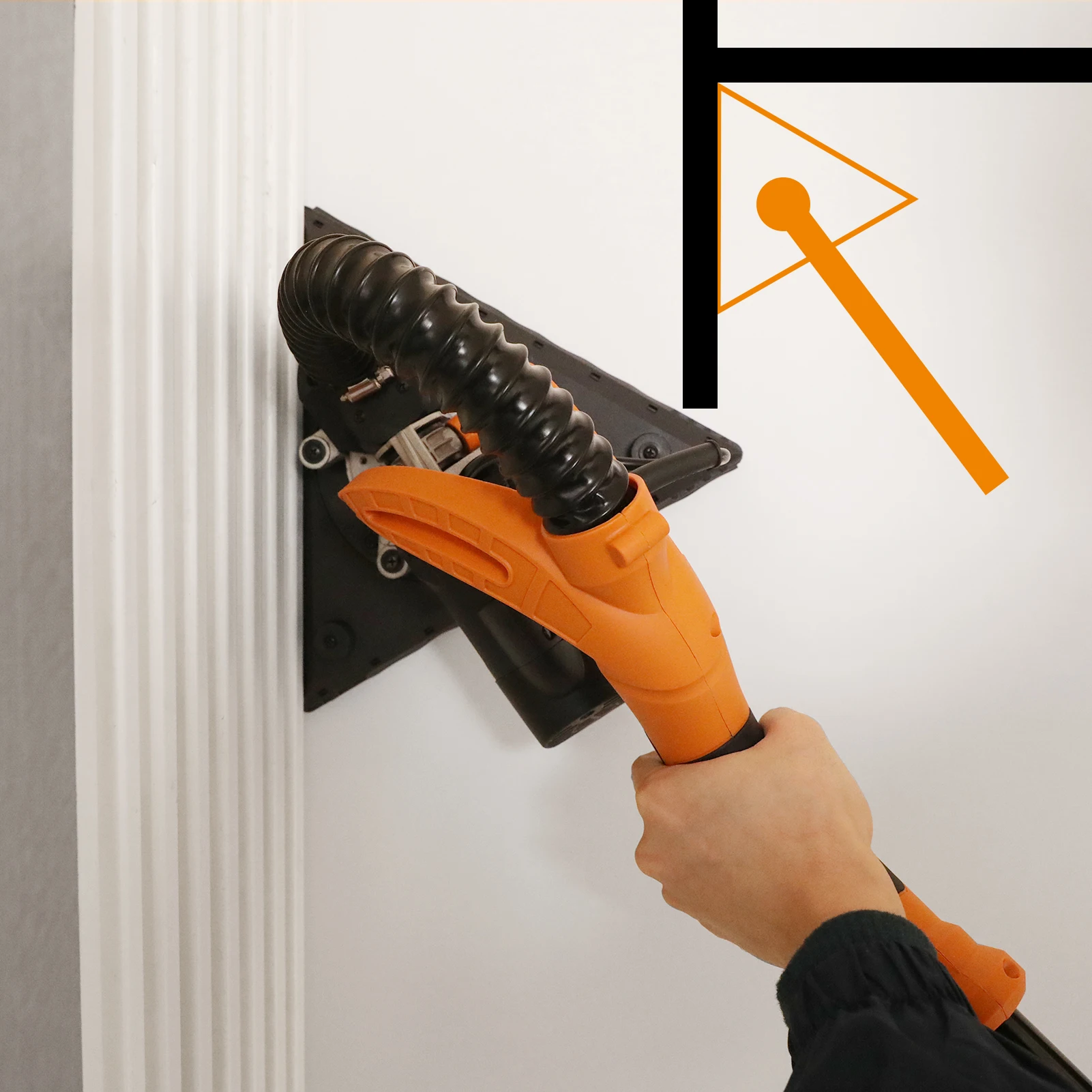 MAXXT 600W 225MM Professional High-efficiency Electric Drywall Sander Lijadora De Pared Y Techo