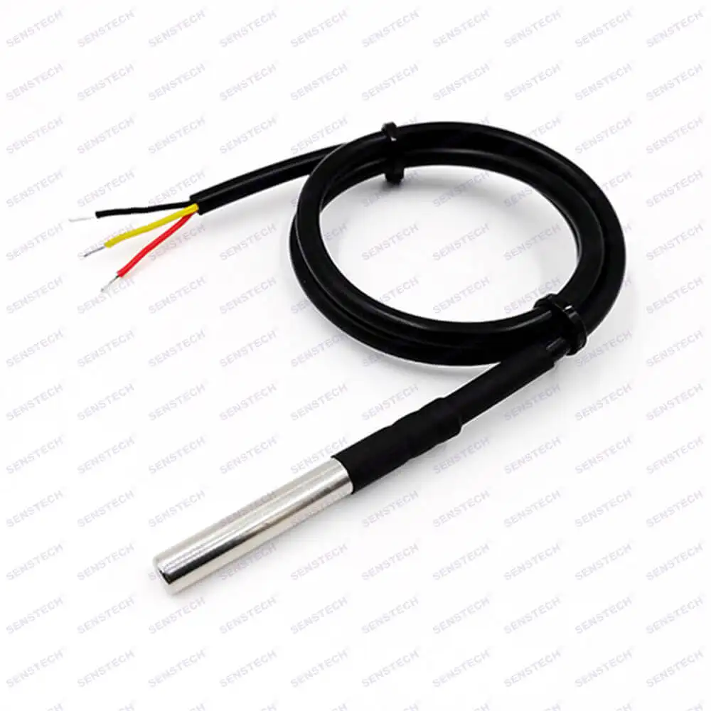 Flexible Flat Cable DS18B20 Temperature Sensor With 3.5mm Jacket