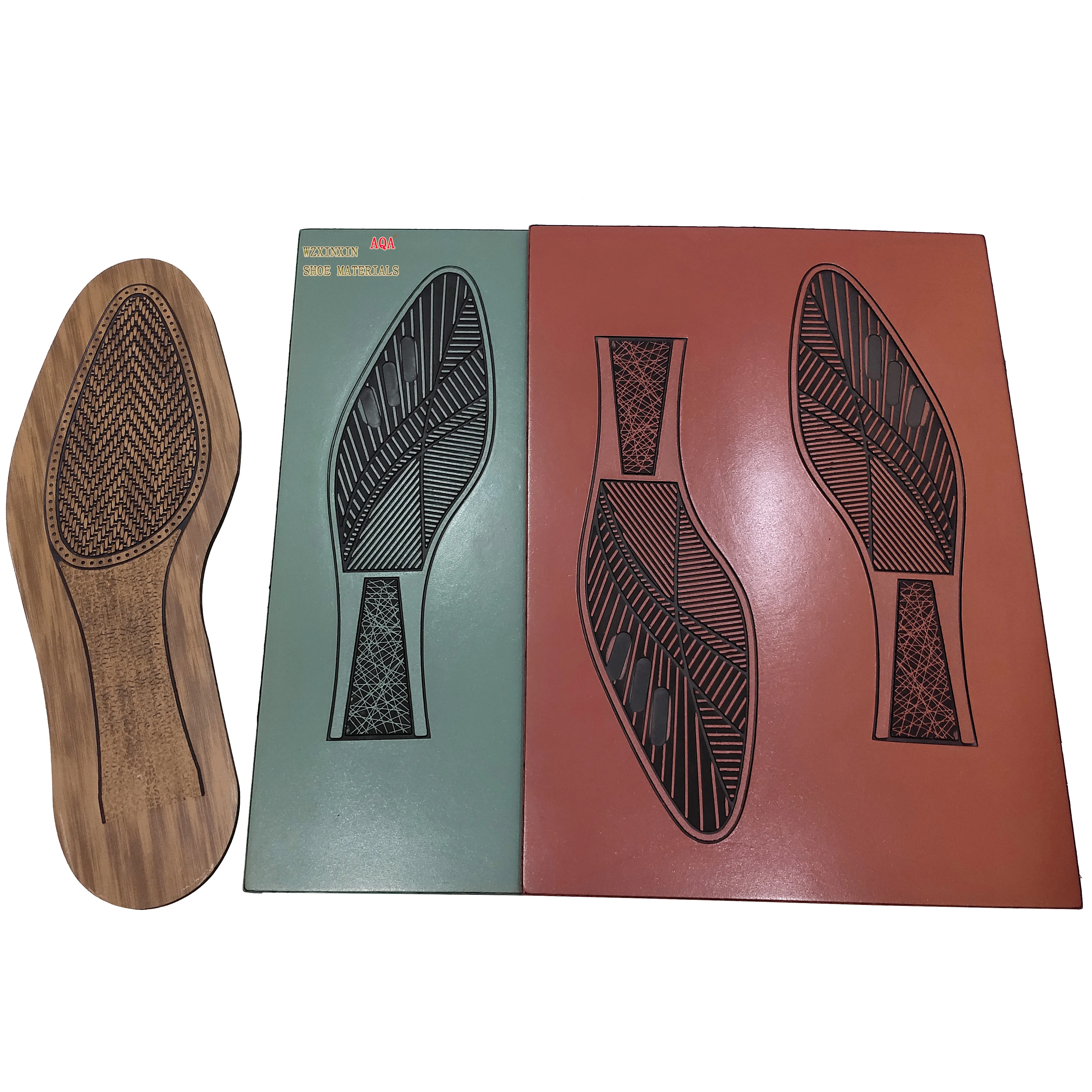 China manufacturer of fashionable design rubber outsole sheet for men leather shoes