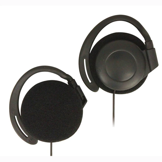 Amazon Top Seller 100% QC check Model JIND-404 Cheap disposable Airline double ear clip hook headset