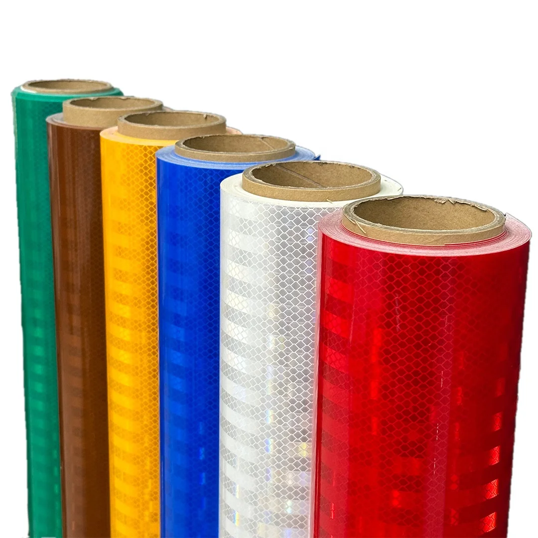 HP Latex Printing Diamond Grade HIP High Intensity Prismatic Acrylic Vinyl Reflective Sheeting for Traffic Sign