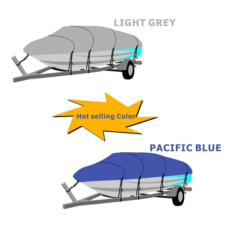 10+ Years Factory 600D Universal Boat Cover