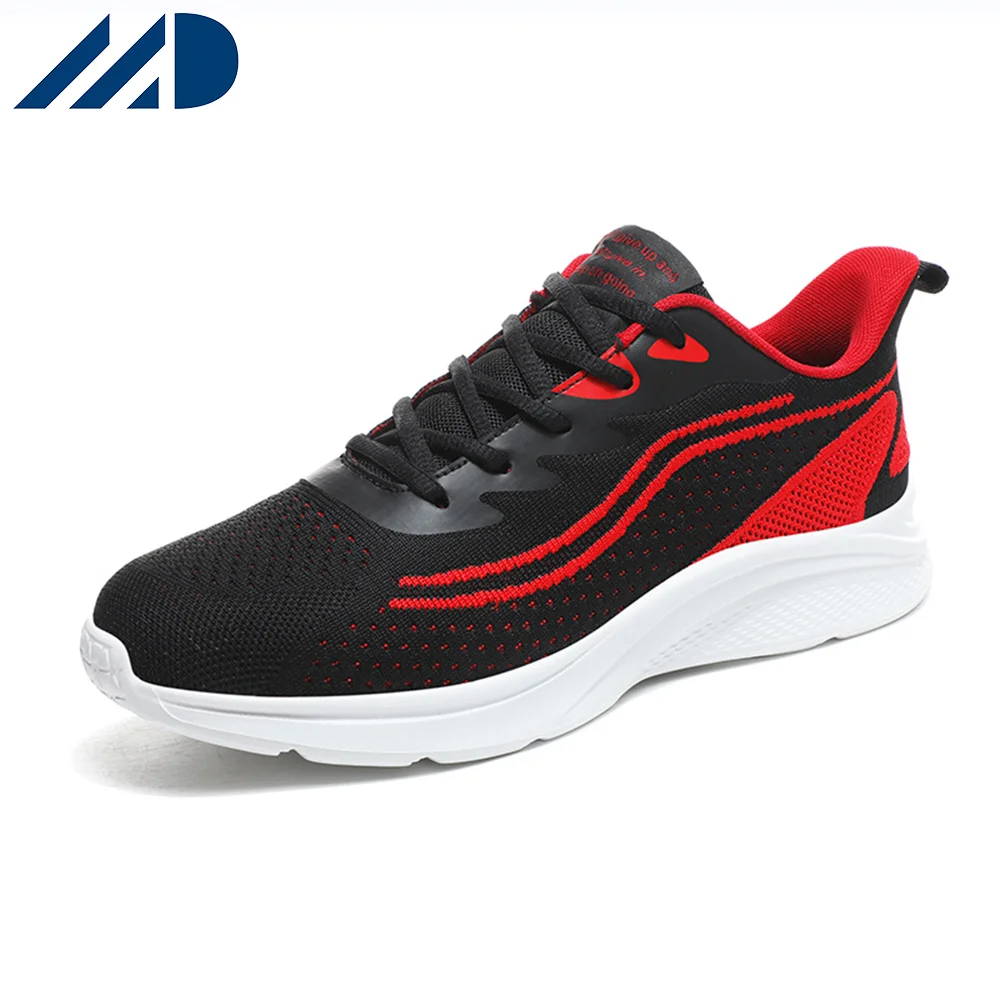 OEM Custom Breathable Mesh Upper Outdoor Running Shoes Sport Man Footwear Casual Gym Shoes