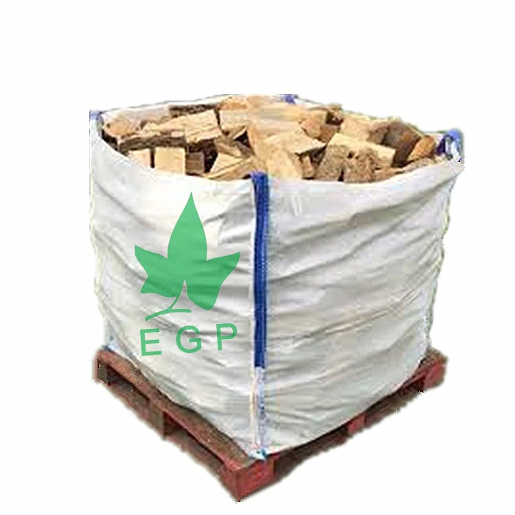 EGP 90x90x120 Jumbo Bag 1000kg PP Sand Bulk Big Bag 1 Ton Breathable Antistatic Fibc Bag Flat Bottom 1500kg Loading Tubular