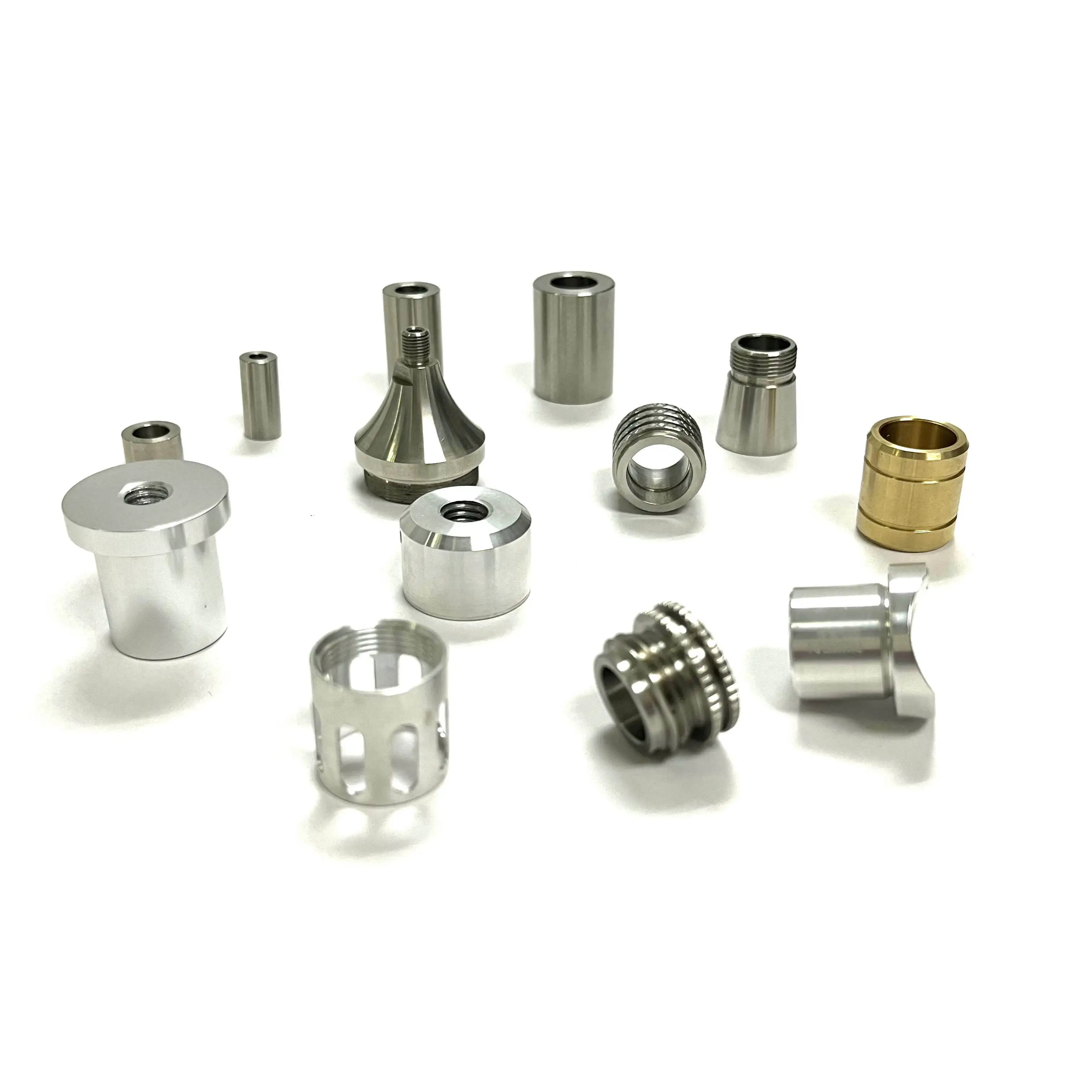 Cnc Metal Machining Accessories Batch Custom Size Pump Shaft Couple Motor Shaft Sleeve for Motorcycle