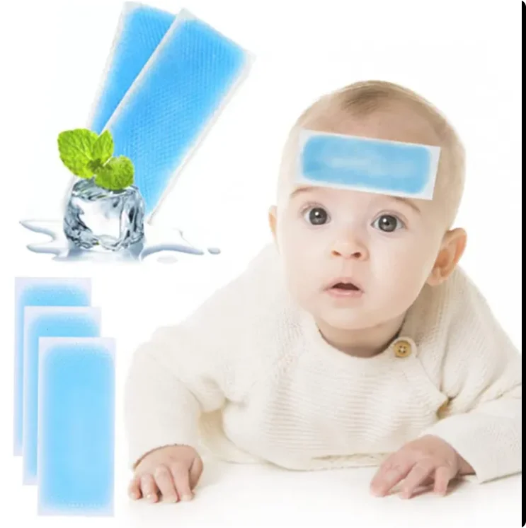 Transparent Cooling Relief Wound Dressings Effective Fever Management Fever Reducer Patches Headache Pads Cooling Relief Comfort