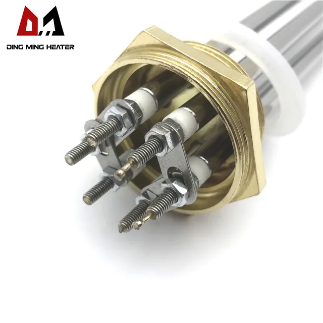 3KW 6KW 9KW 12KW 15KW Boiler Immersion Heaters Water Flange Tubular Heaters