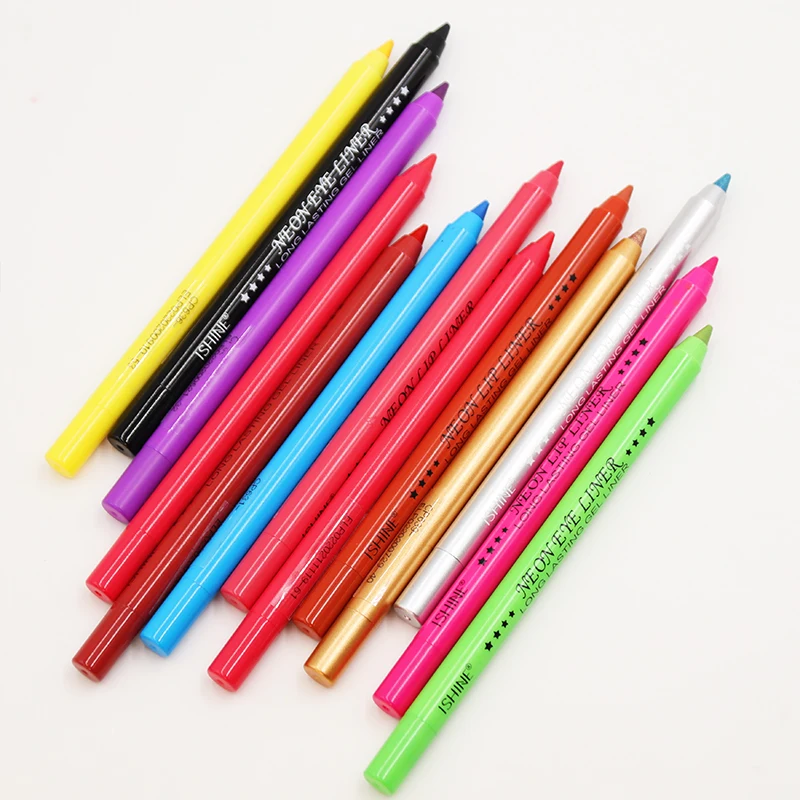 Vegan Matte Waterproof Rotating Eyeliner Quick-drying Gel Eyeliner Douchrome Eyeliner Pencils