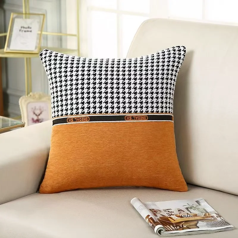 Decorative Throw Pillow Covers for Living Room Couch Bed Sofa, Home Decor, Soft Plush Striped Corduroy Square Cushion Case