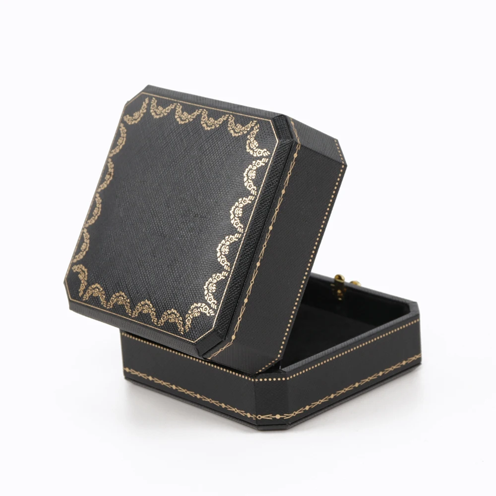 High End Custom Small Size Reusable Paper Cardboard Ring Packaging Jewelry Gift Box Logo Printed for Small Business