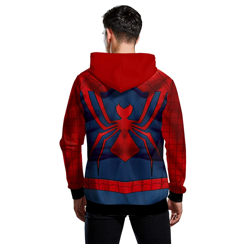 
Custom Spandex / Polyester Male Oversized Jumper Zipper Up long sleeve Hoodies mens zip up Tracksuit 