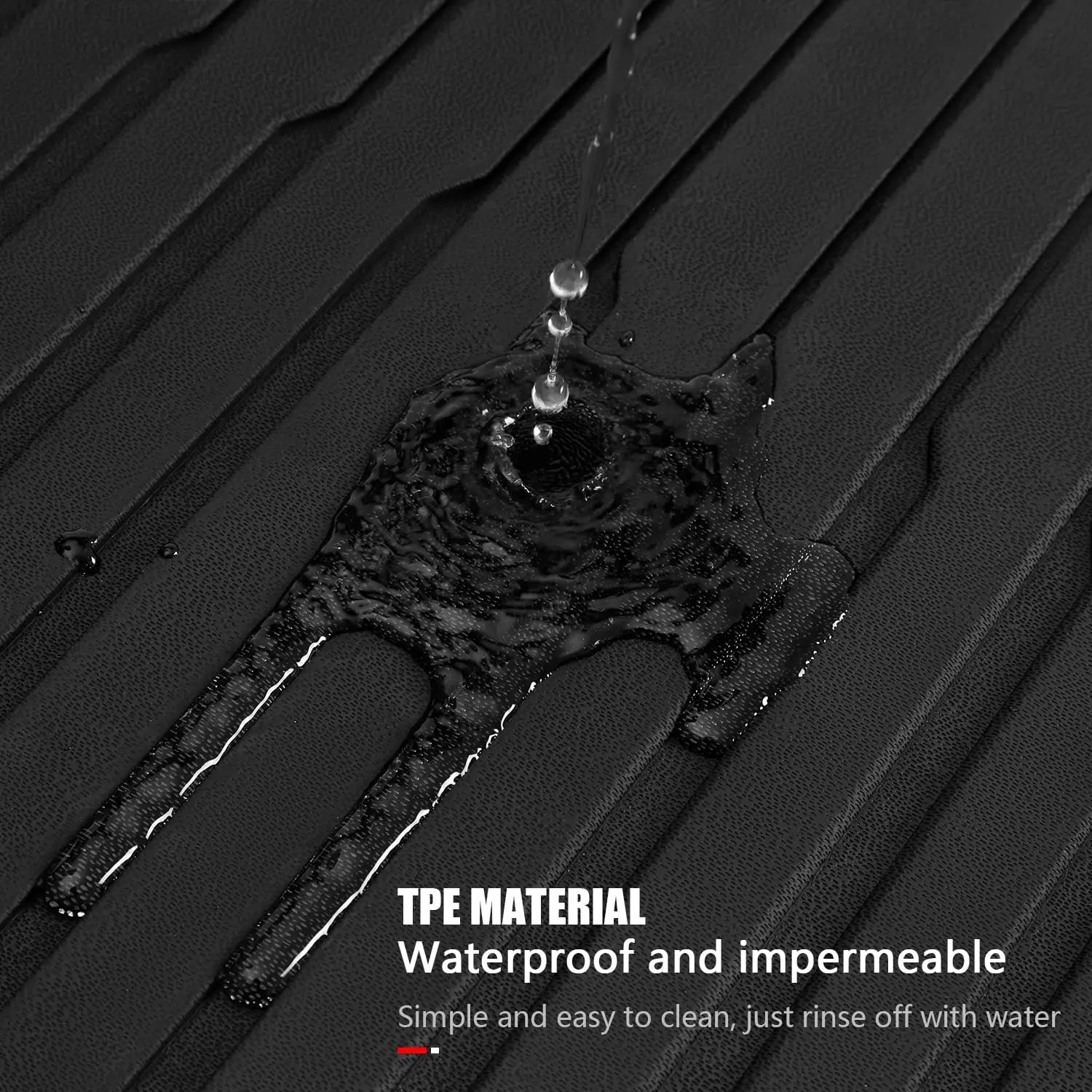 All Weather cars Floor Mat Front Rear Cargo Liner Mat Heavy Duty Floor Mats For Tesla Model Y/3 5-Seat  Accessories