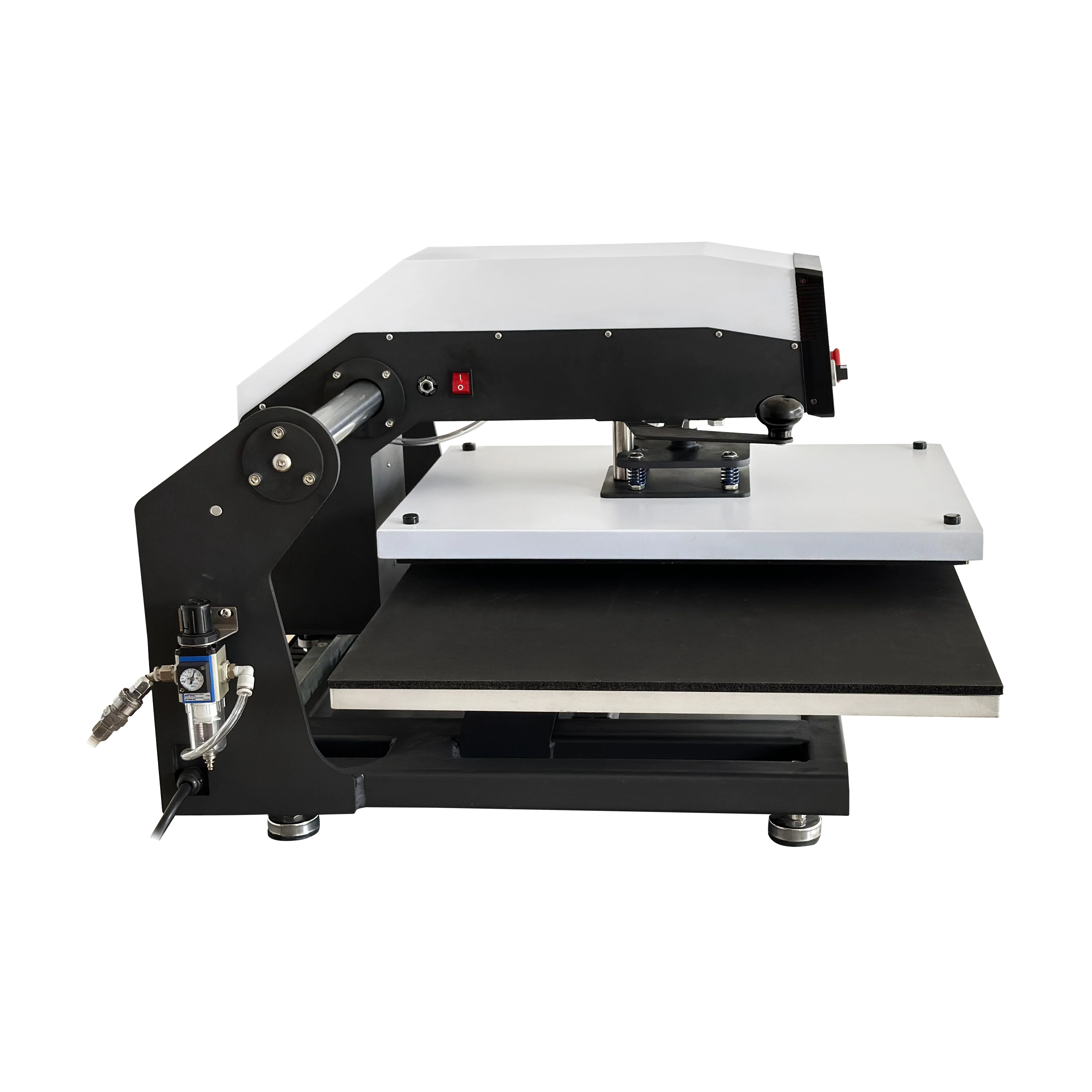 High Quality T shirt Printing Sublimation Machine 16x20 40x50cm Semi Automatic Double Station Pneumatic Heat Press Machine