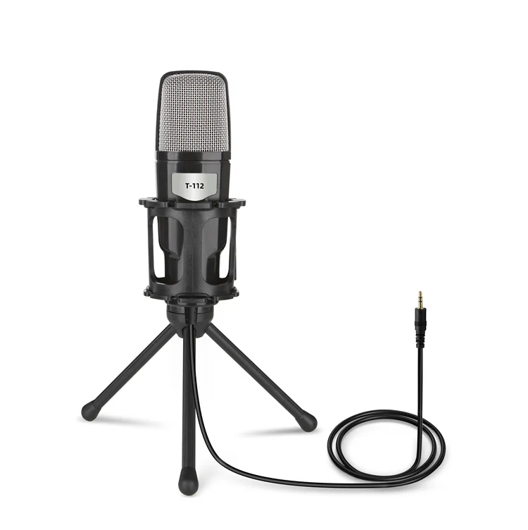 New Trending 3-5V 50Hz-16Khz Heart-Shaped Directivity Professional Singing Recording Home Studio Rode Condenser Microphones