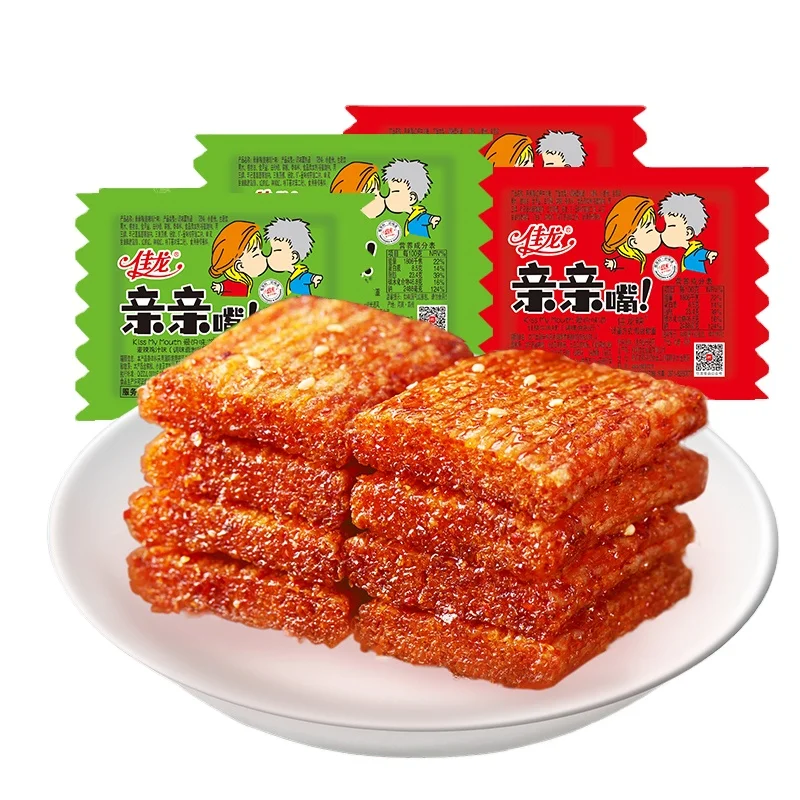 Hot Sale Popular China Spicy Strip Latiao Grain Snacks Chinese Snacks Spicy Strip