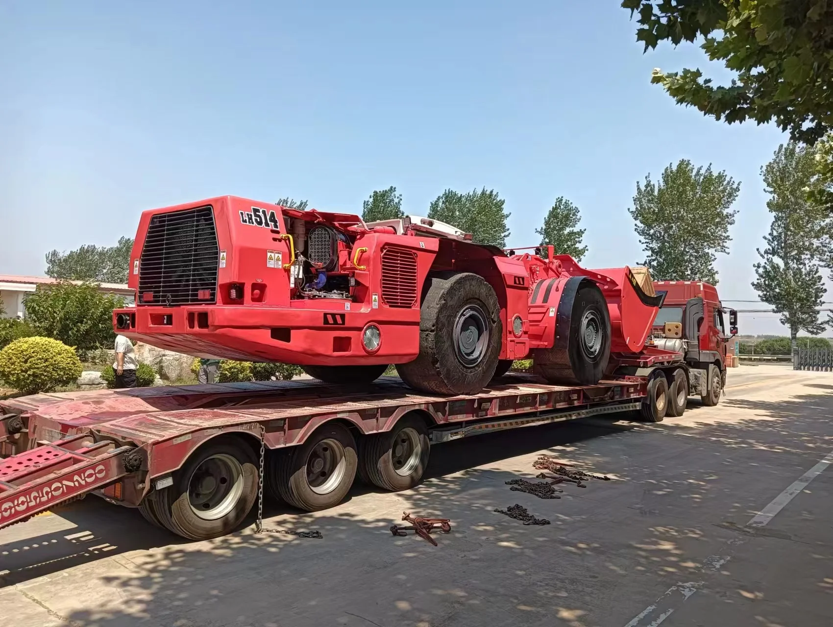 TU-12  tuoxing Underground Mining Dump Truck Underground Articulated Truck mining truck dumper
