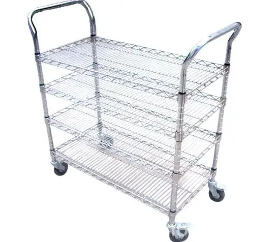 High Quality ESD SMT Reel Workshop Trolley/SMT Reel Storage Trolley/SMT Stainless Steel Cart