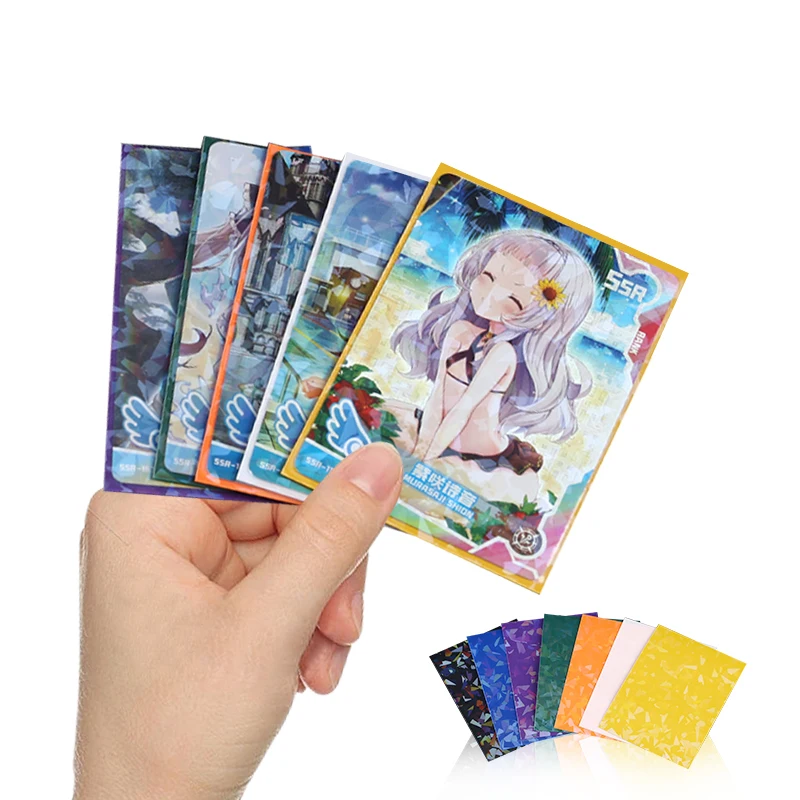 50PCS Collectable Gaming Card Sleeves 66x91mm Standard Card Matte Sleeves For MTG PTCG Game Cards