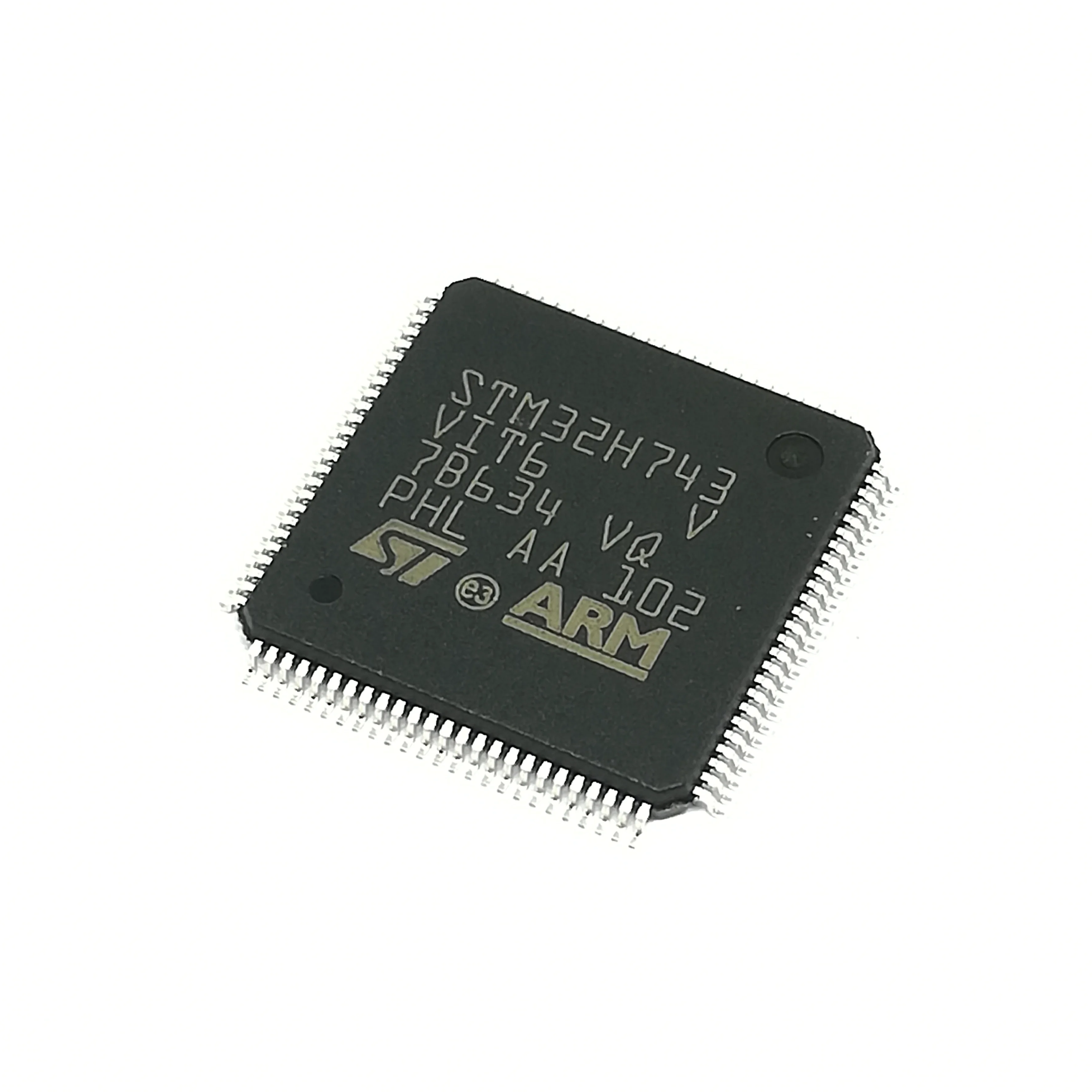 Hot sale Embedded Chips integrated circuit STM32 Microcontroller IC MCU 32BIT 2MB FLASH 100LQFP STM32H743VIT6