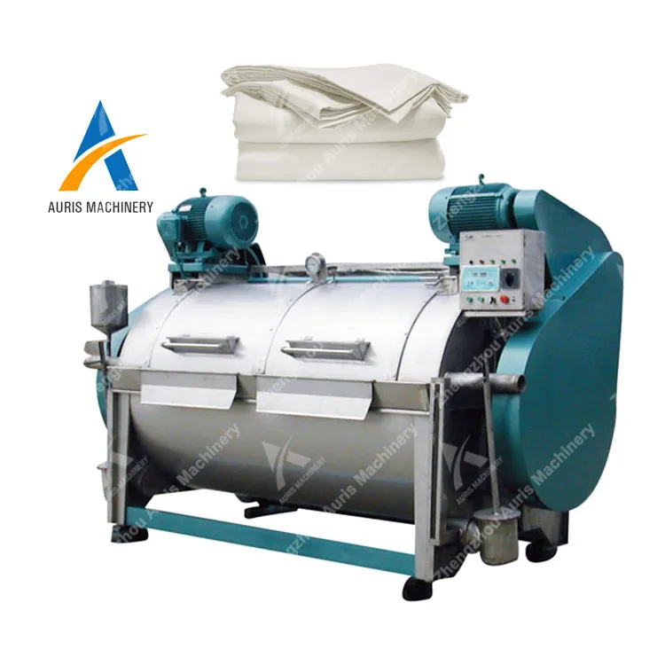 Industrial automatic sheep wool carpet washing and drying machine