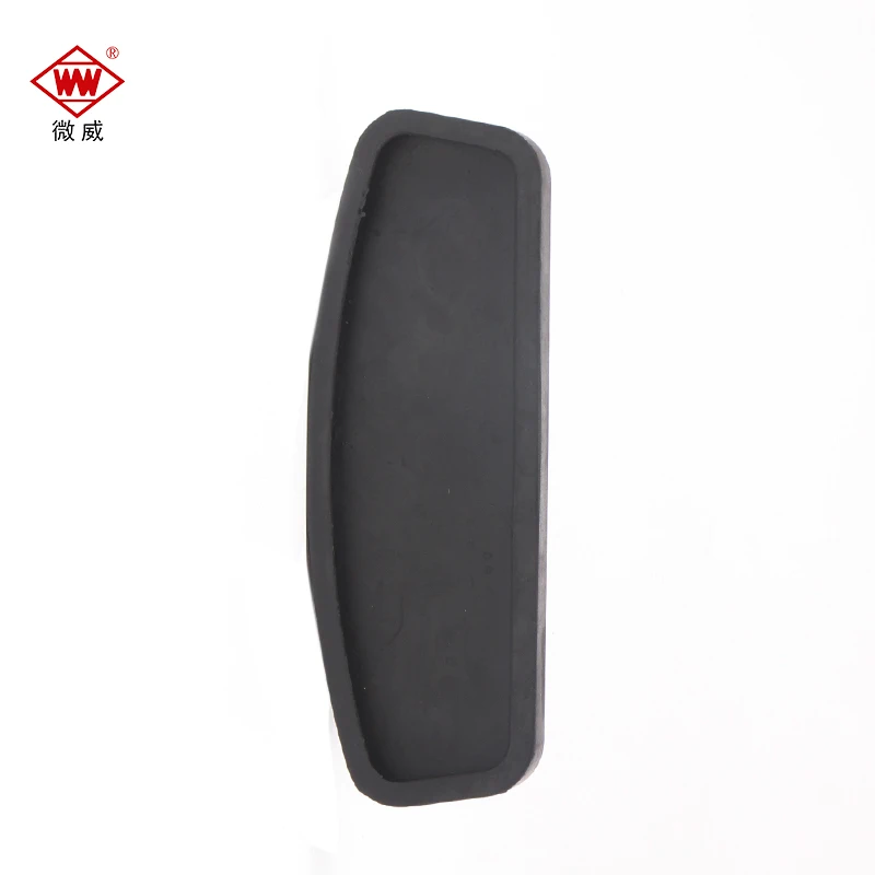 Customize Mold Hard Rubber Brake Pedal Pad for Forklift Truck Factory Direct Sale