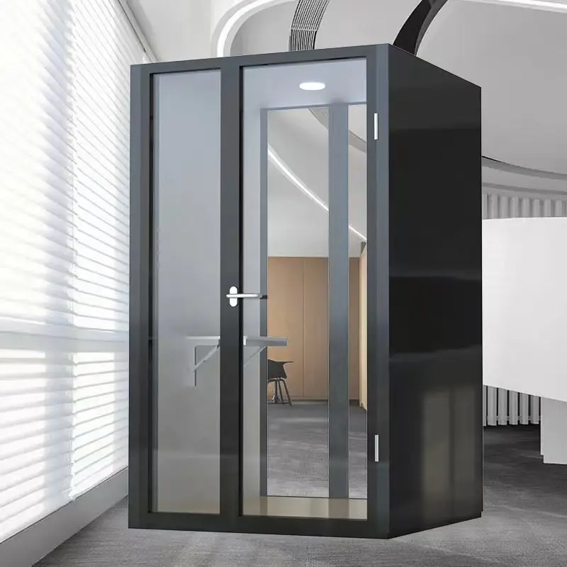 2024 Magic Space Easy Installation Isolation Mobile Working Pod Recording Room Soundproof Booth